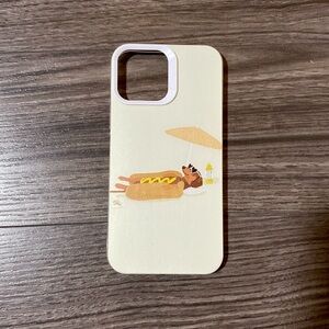 I phone 13 pro max wiener dog case